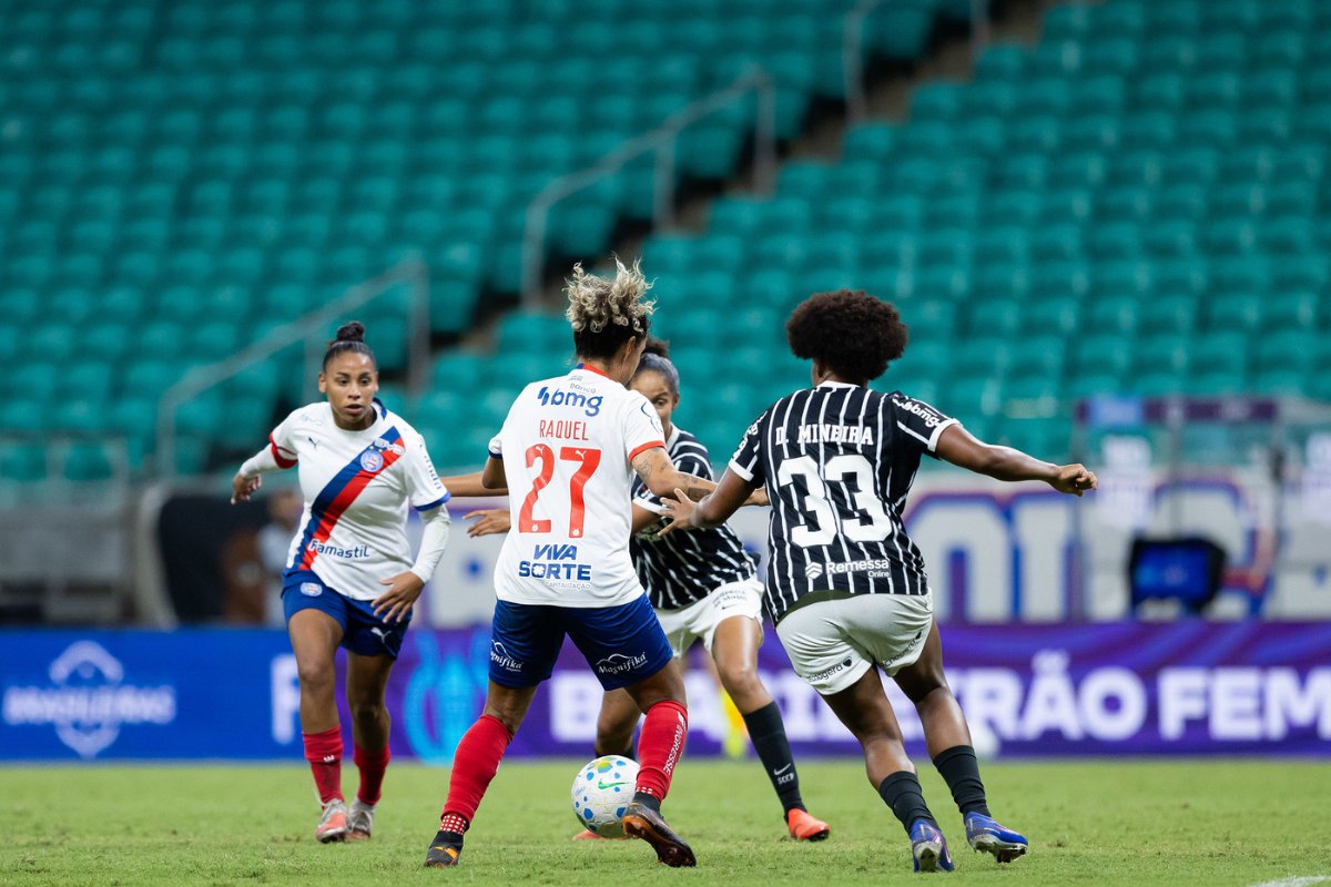 Bahia perde para o Corinthians, mas registra maior público do futebol feminino na Bahia