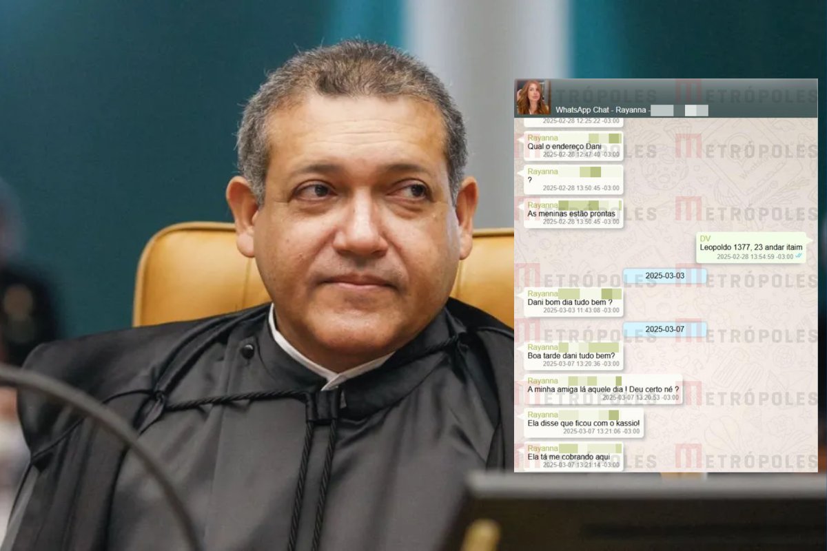 Mensagens de Vorcaro citam suposto encontro entre mulher e ministro Kassio