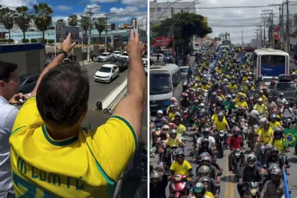Vídeo: Flávio Bolsonaro reúne aliados da direita em agenda política na Bahia