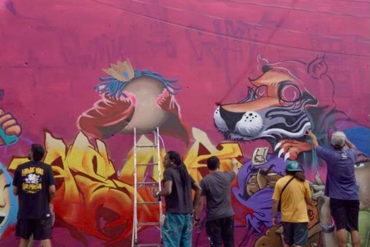 Mural Nosso chega ao Pelourinho com celebração de cultura, arte urbana e ancestralidade! 