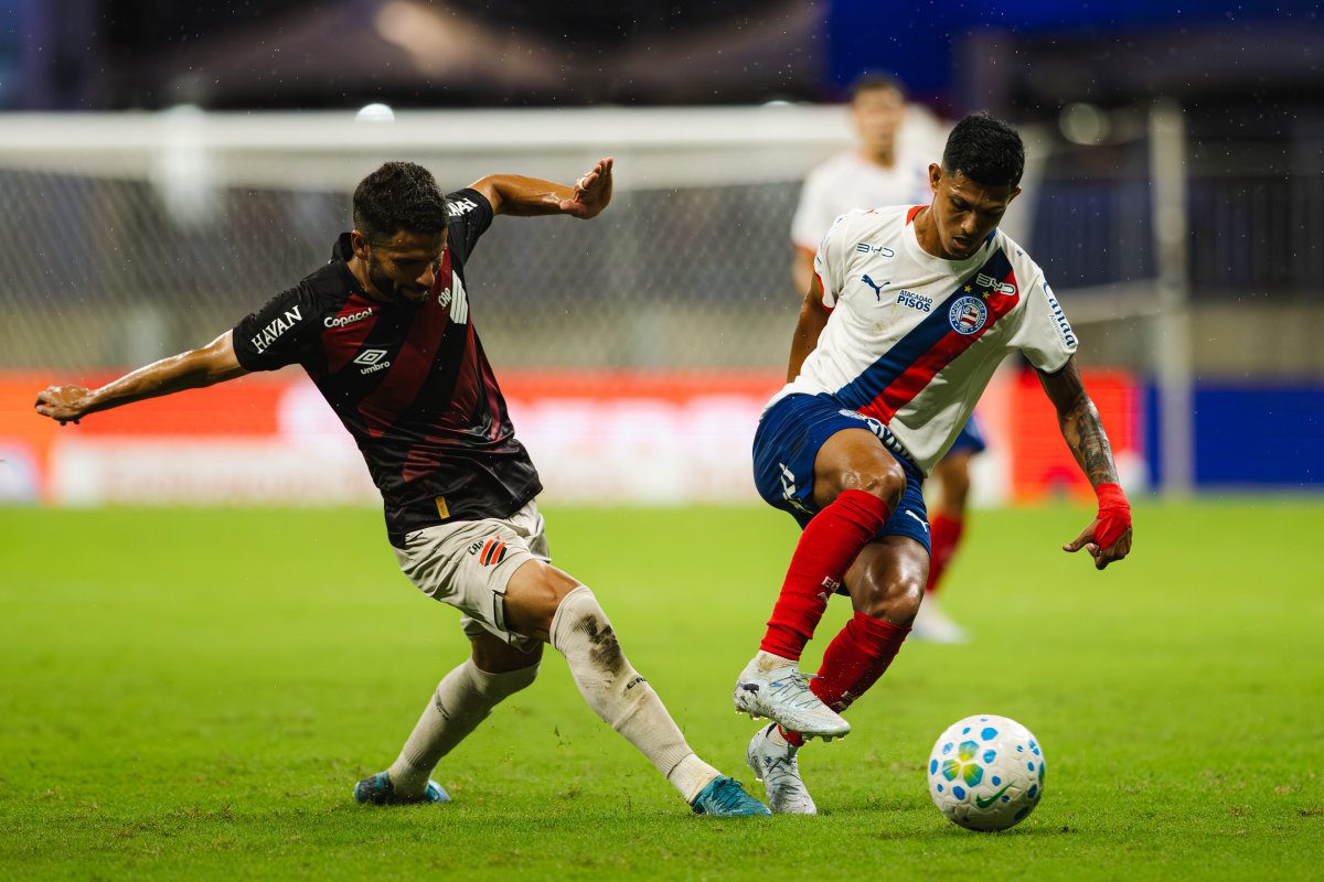 Bahia tem confronto direto contra Athletico-PR fora de casa por vaga na Libertadores 