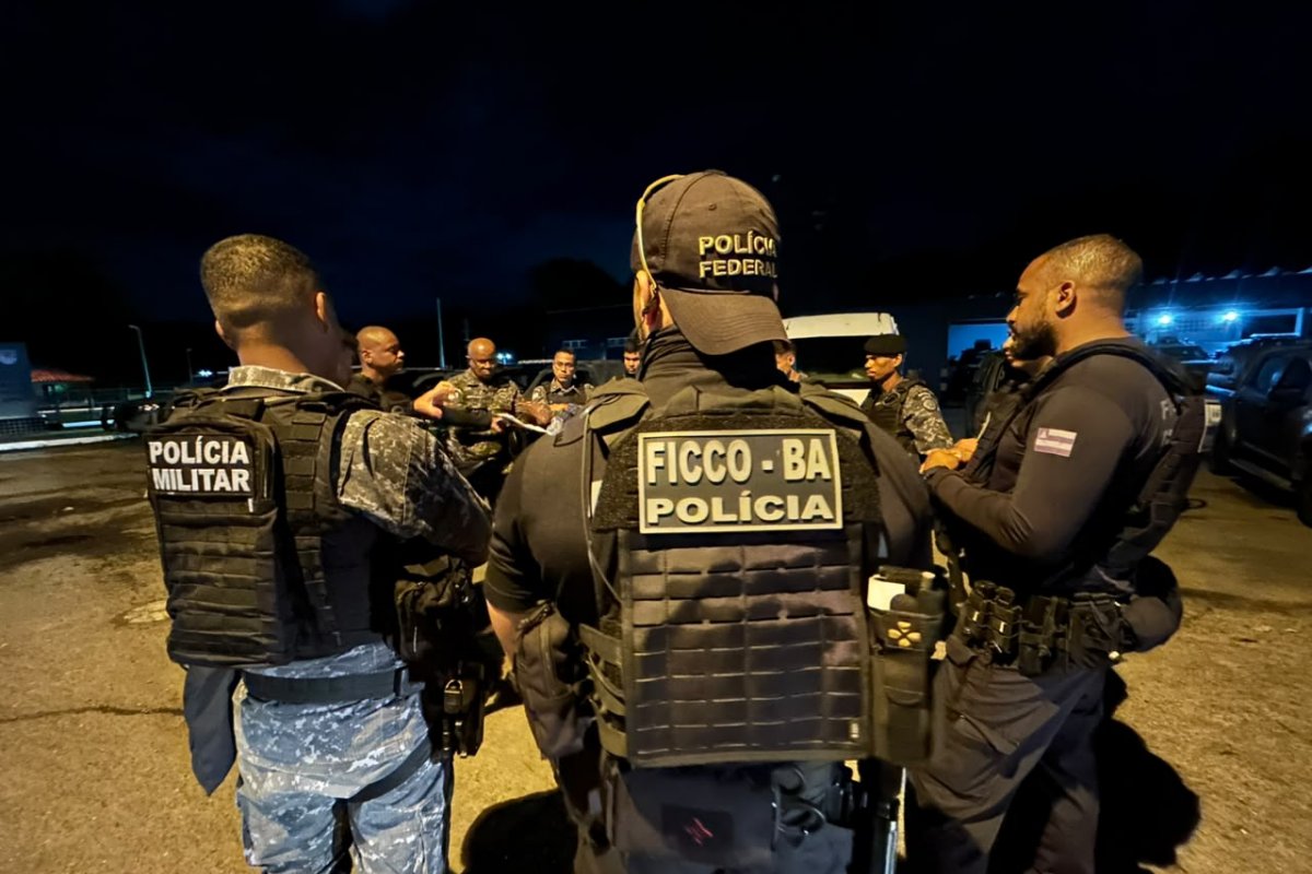Ação em combate ao tráfico de armas é deflagrada pelas forças de segurança da Bahia