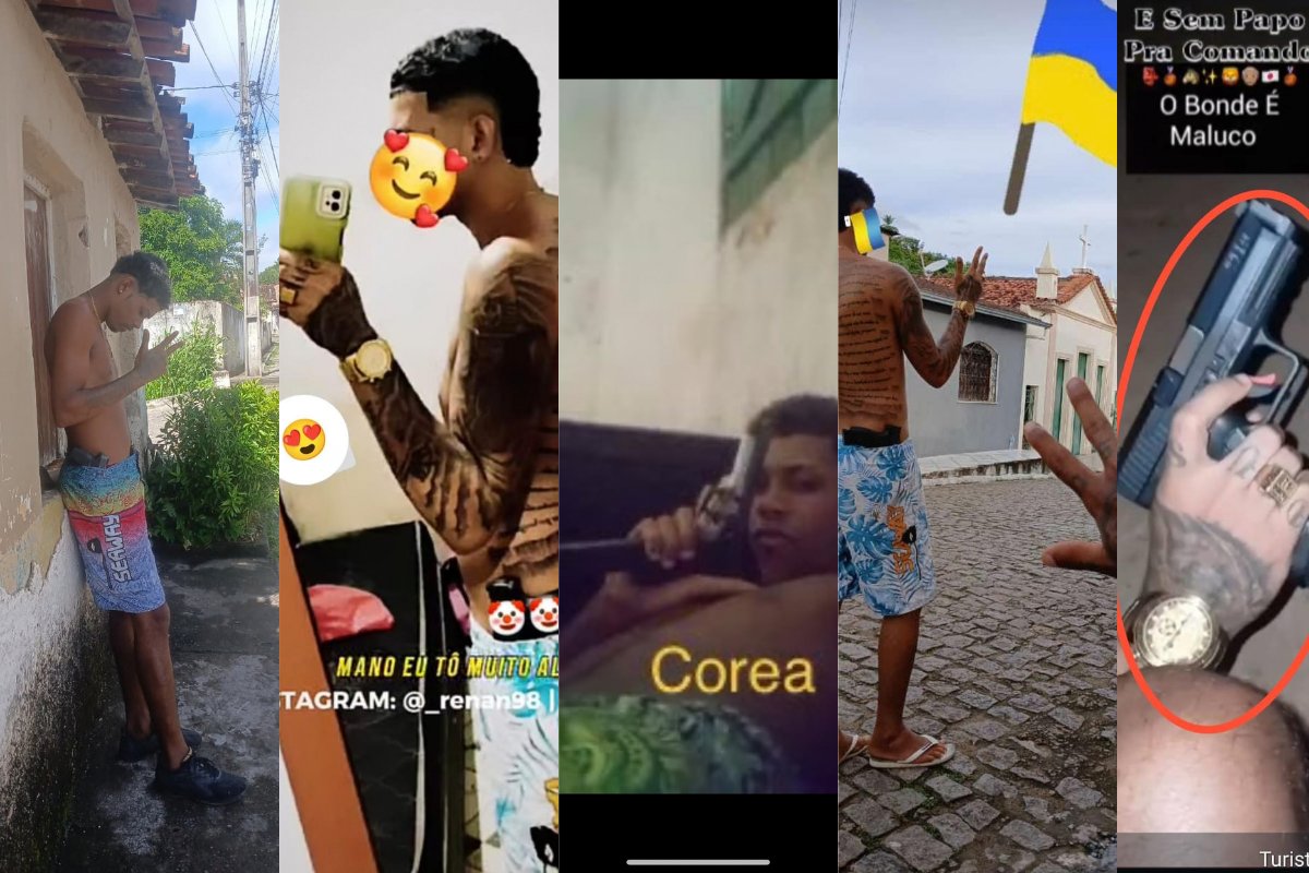 Faccionados que exibiam armas nas redes sociais são localizados na Bahia 