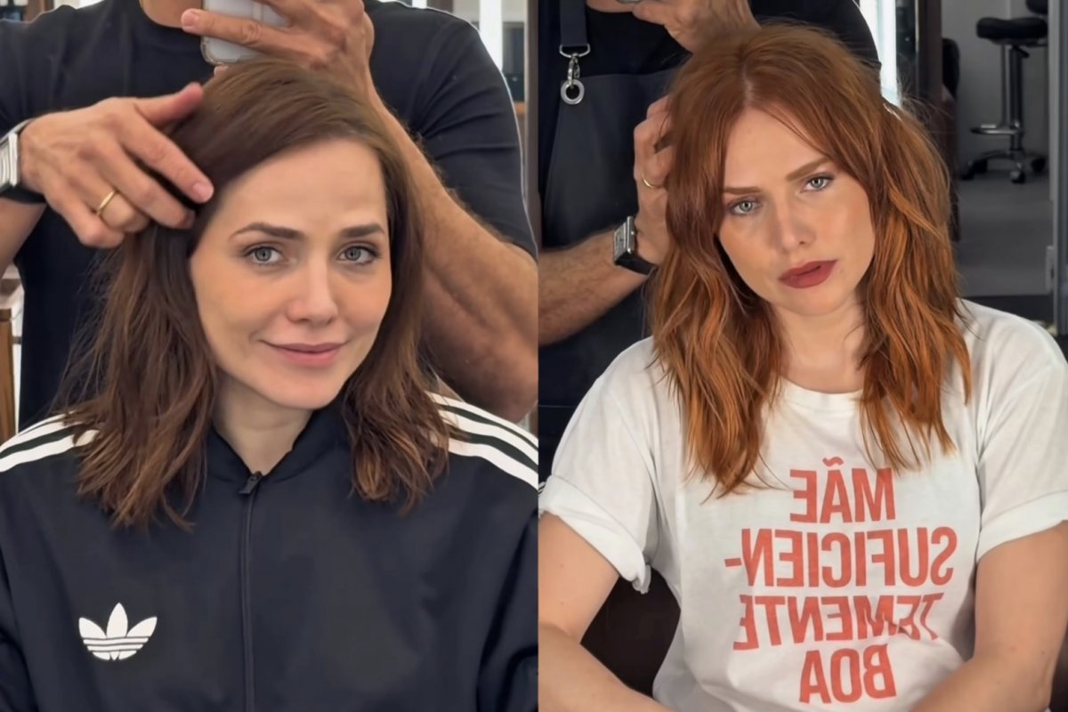 Letícia Colin aposta no ruivo para marcar nova fase da personagem Adriana!