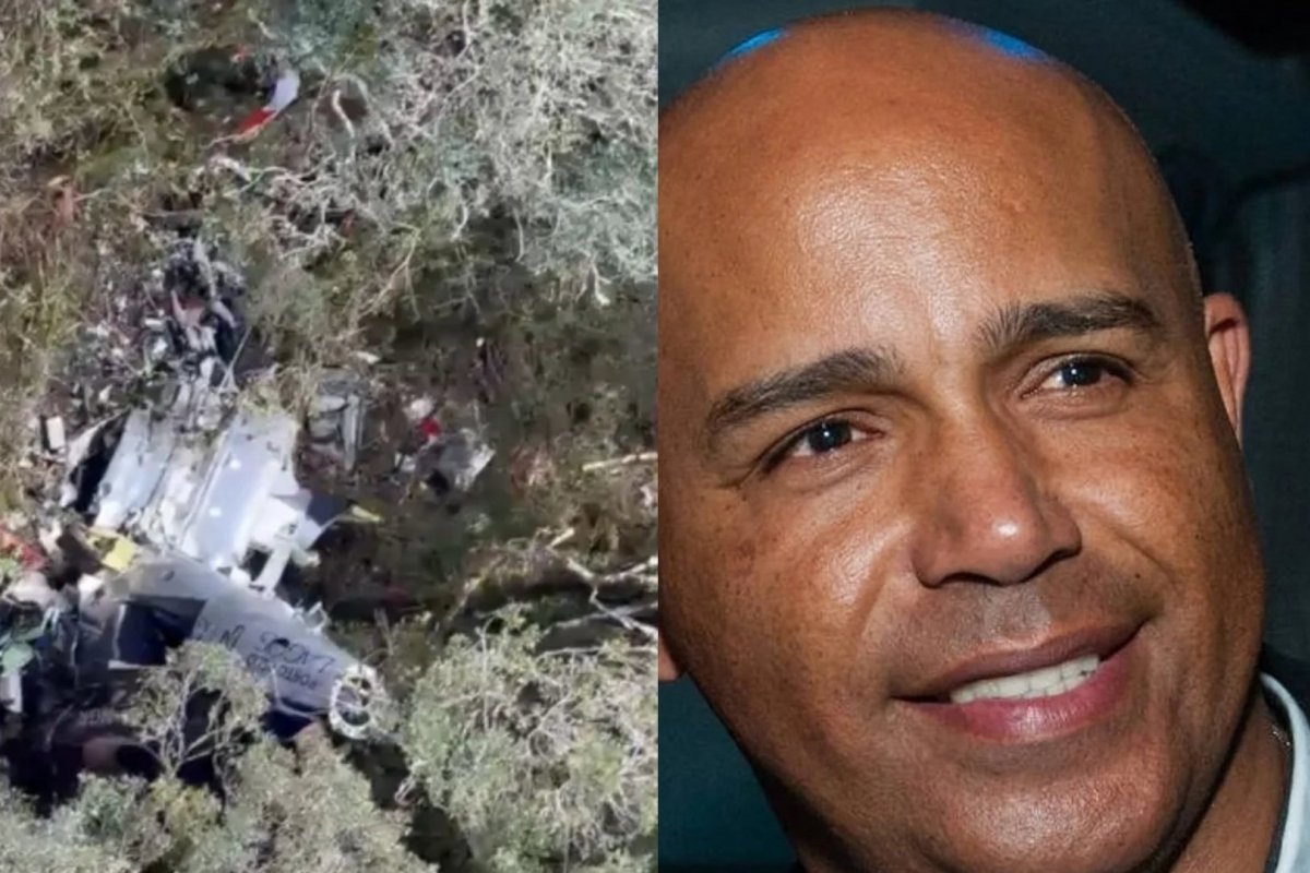 Corpos de Rick e demais passageiros de helicóptero são resgatados