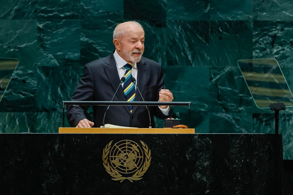 Brasil não cabe no quintal de ninguém, diz Lula na ONU sem mencionar EUA