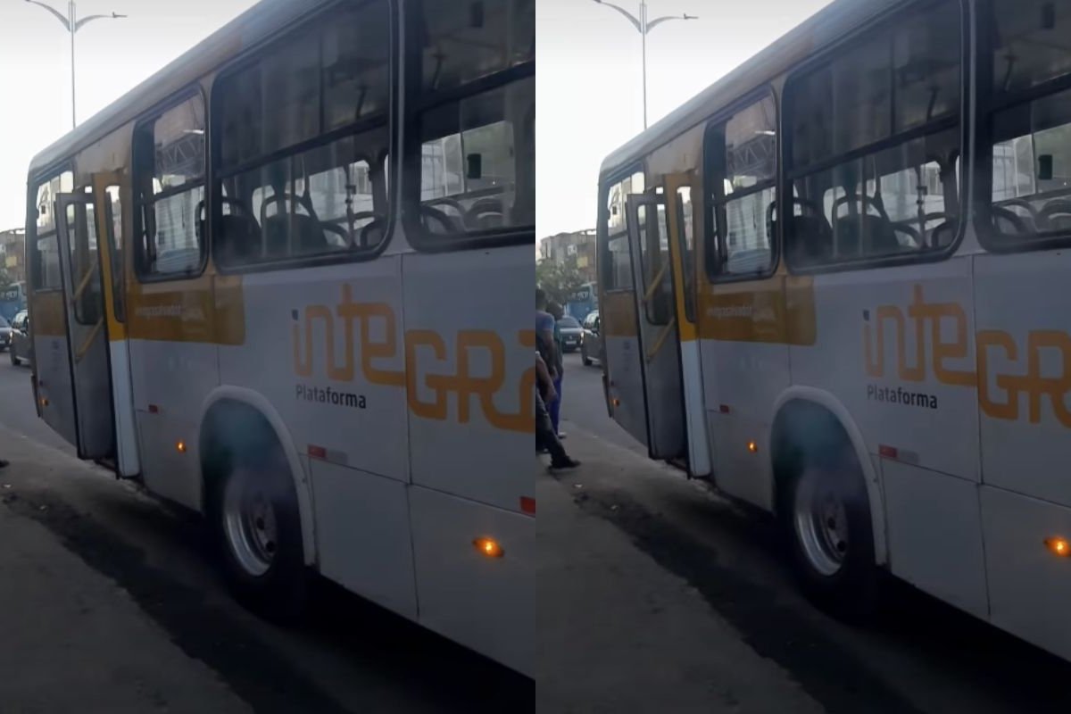 Vídeo: Mulher denuncia ônibus saindo fumaça durante trajeto em Salvador