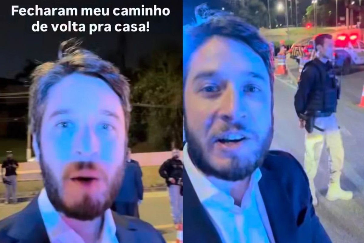 VÍDEO: Empresário é empurrado e tem celular derrubado por segurança do casamento do filho de Moraes