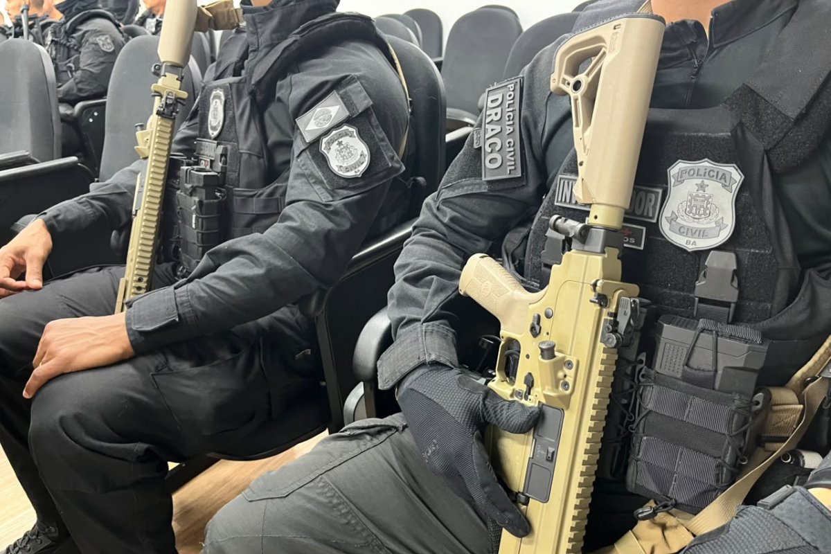 Organização criminosa investigada por comércio ilegal de arma é alvo de operação na Bahia e em outros 3 estados 
