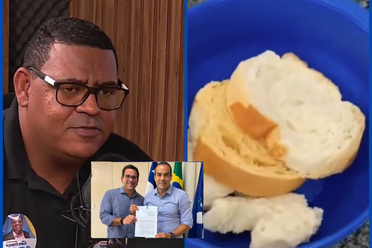 Vídeo: candidato a deputado federal, Professor Ícaro França critica merenda escolar ofertada na rede municipal de Salvador