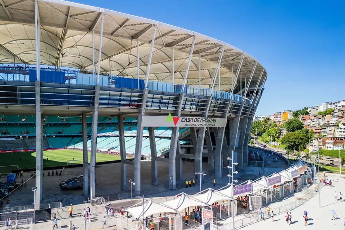 Arena Fonte Nova passa por mudanças no nome após MP das bets; entenda