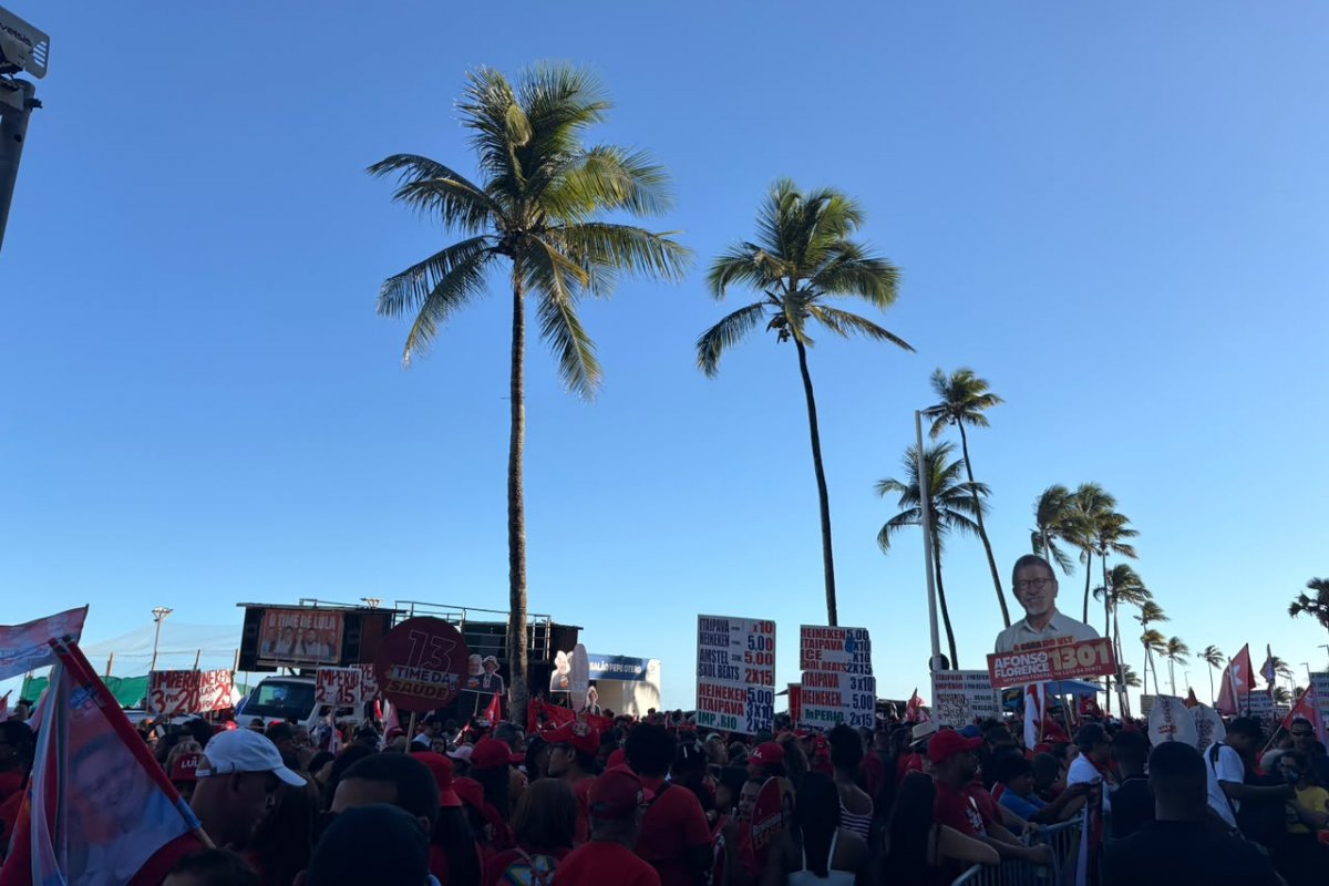 Vídeo: Na reta final da eleição, Lula chega à 8ª visita à Bahia em 2026 com ato em Salvador