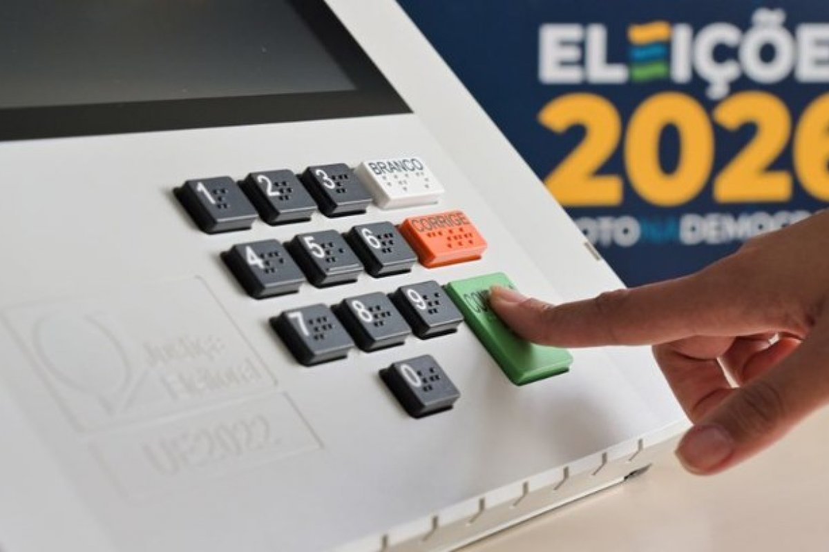 Eleições 2026: saiba a ordem de votação na urna eletrônica