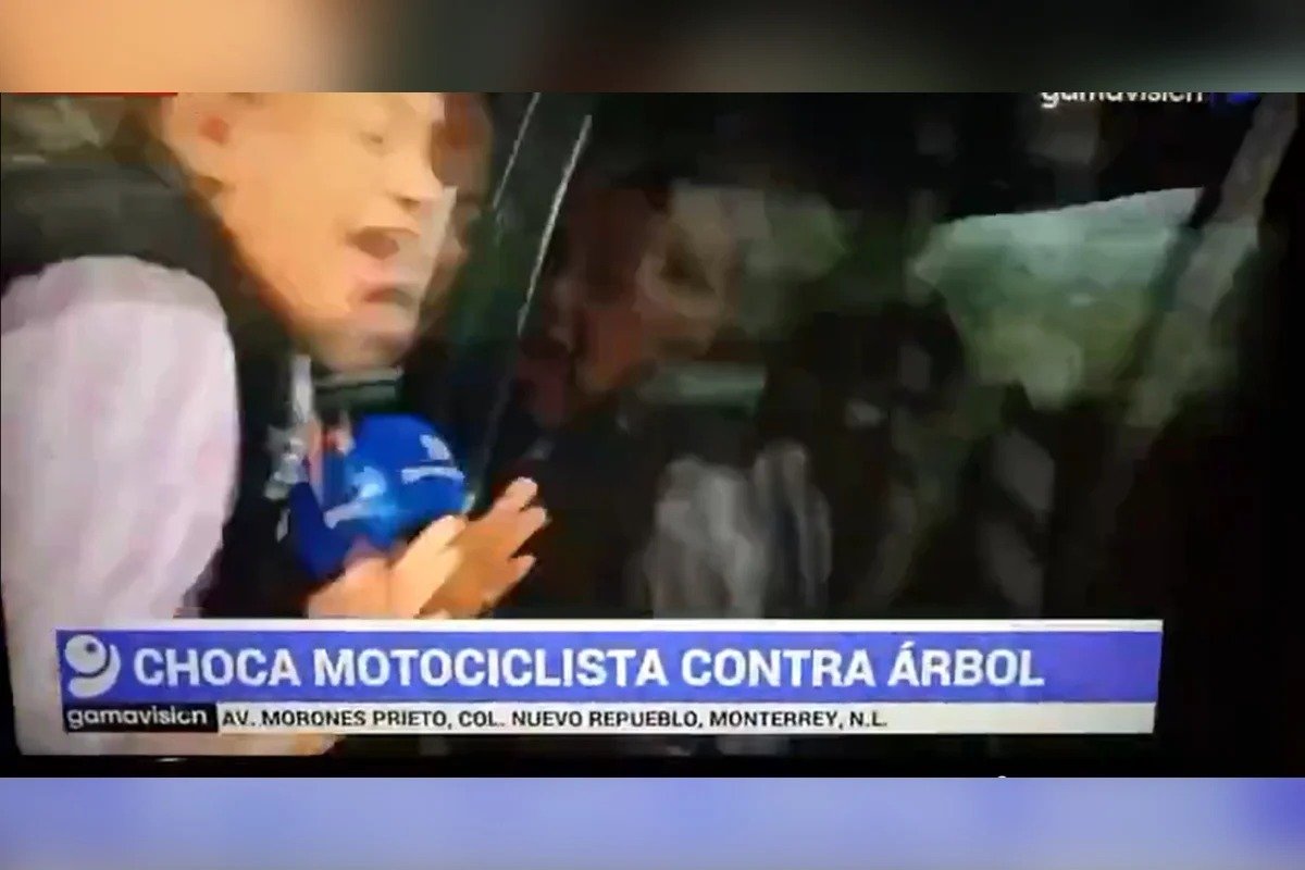 Vídeo: Repórter e cinegrafista são atropelados ao vivo no México