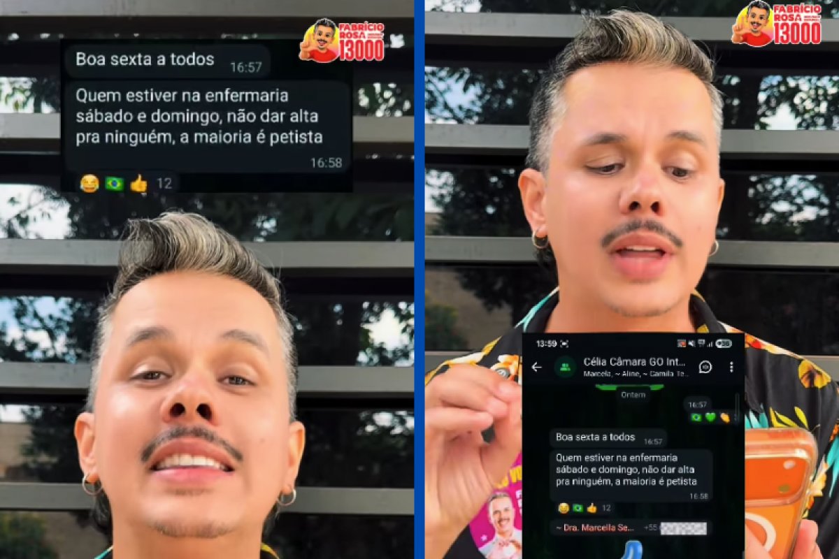 Vídeo: médica é denunciada após orientar suspender alta de pacientes até o fim da eleição 