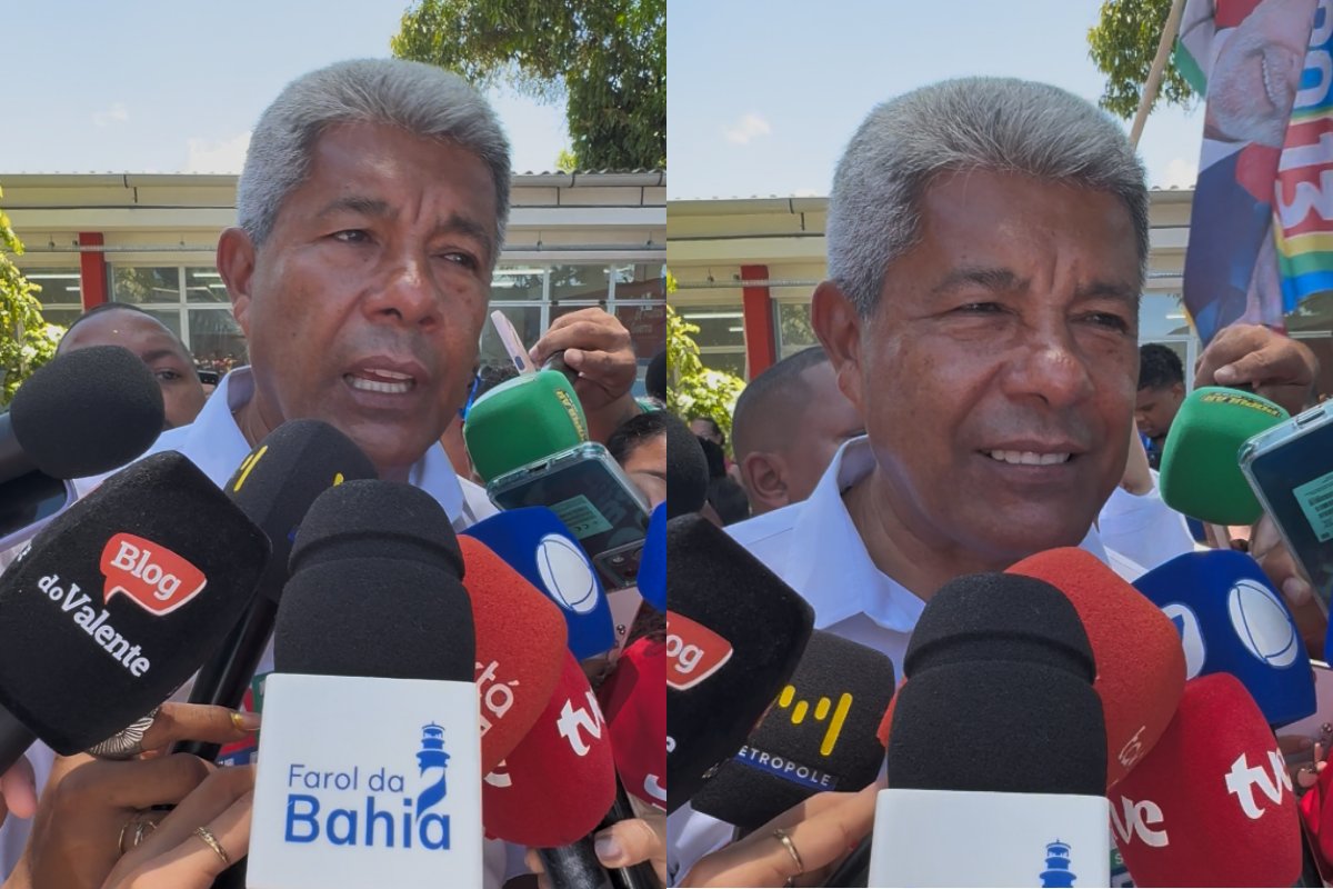 Vídeo: Jerônimo diz estar otimista com pesquisas: "expectativa é vencer no primeiro turno"