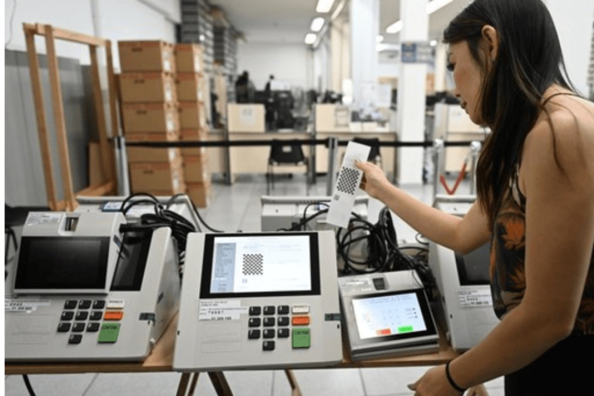 Primeiro turno das eleições teve 1.861 urnas eletrônicas substituídas