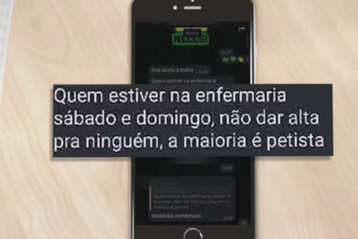 Médica suspeita de orientar a não dar alta a 'pacientes petistas' é afastada de hospital