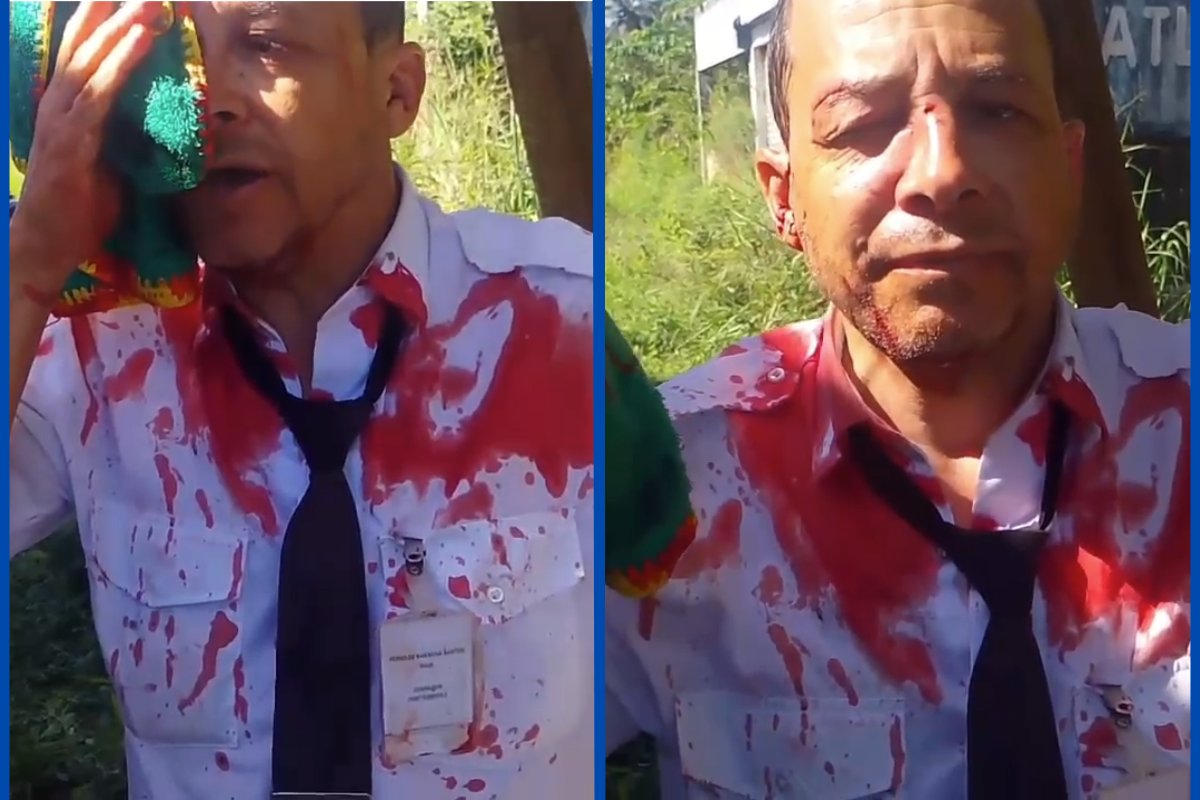 Cobrador de transporte intermunicipal é agredido por passageiro na Bahia