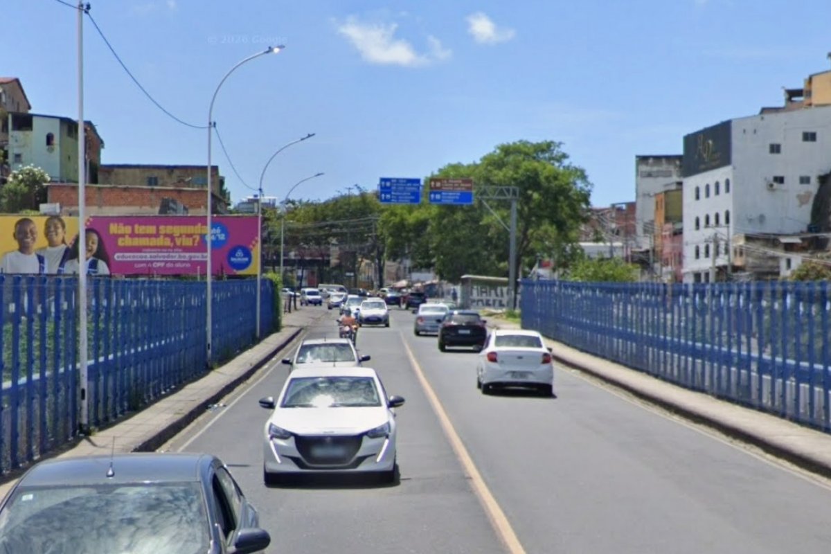 Linhas de ônibus terão itinerário modificado ao longo de obras no Viaduto dos Motoristas 