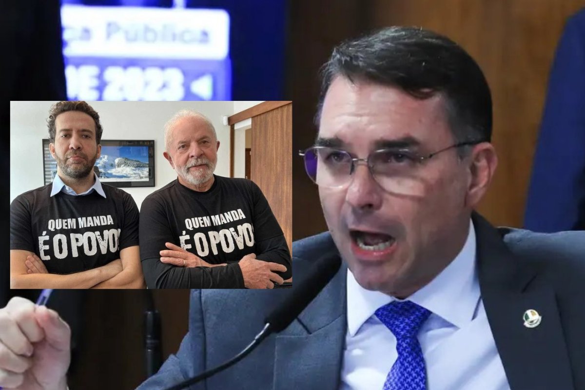 Flávio Bolsonaro tenta derrubar canal pró-Lula de Janones, e TSE cobra esclarecimentos