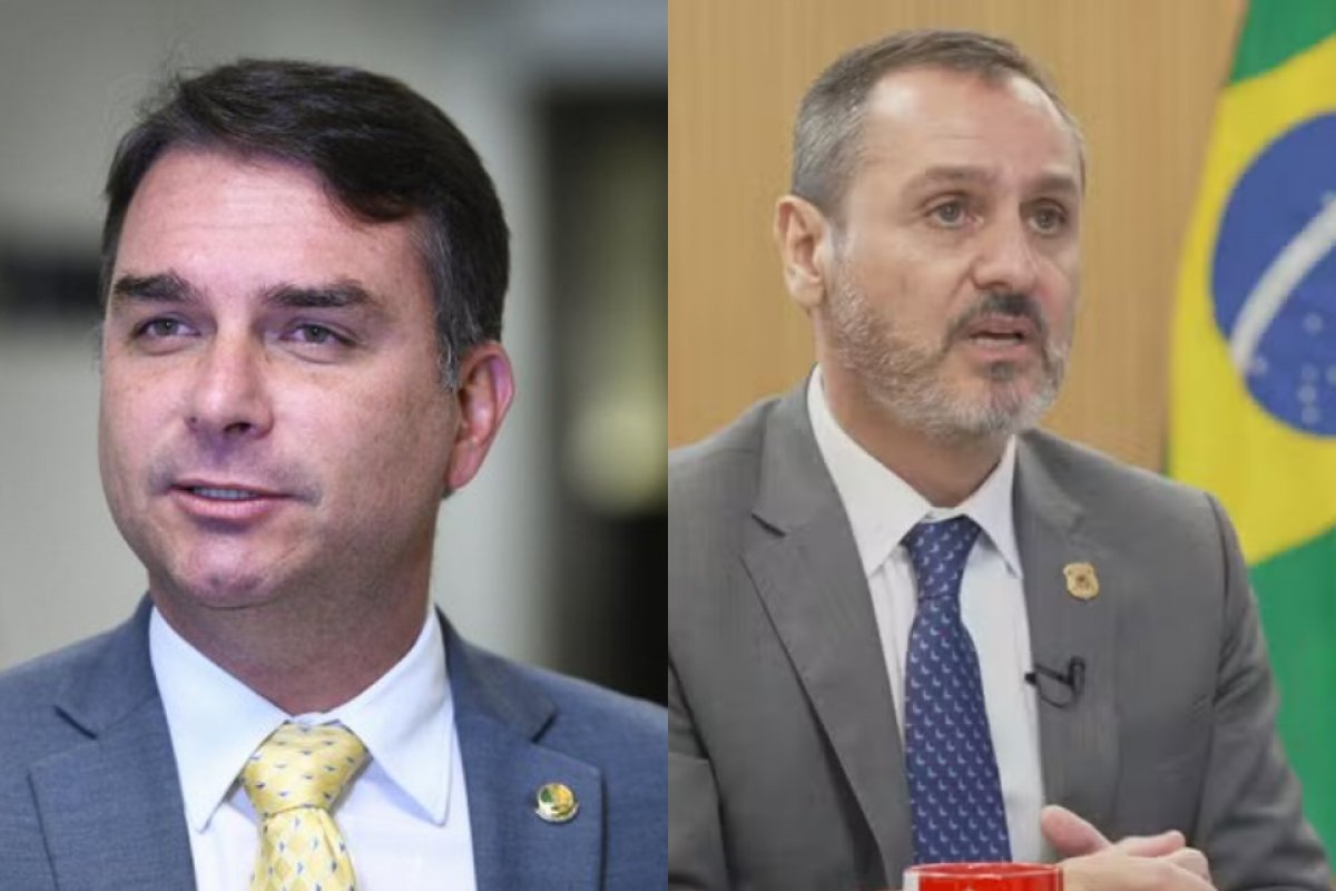 Flávio Bolsonaro pede que diretor-geral da PF seja investigado por suposto benefício ao PT na eleição