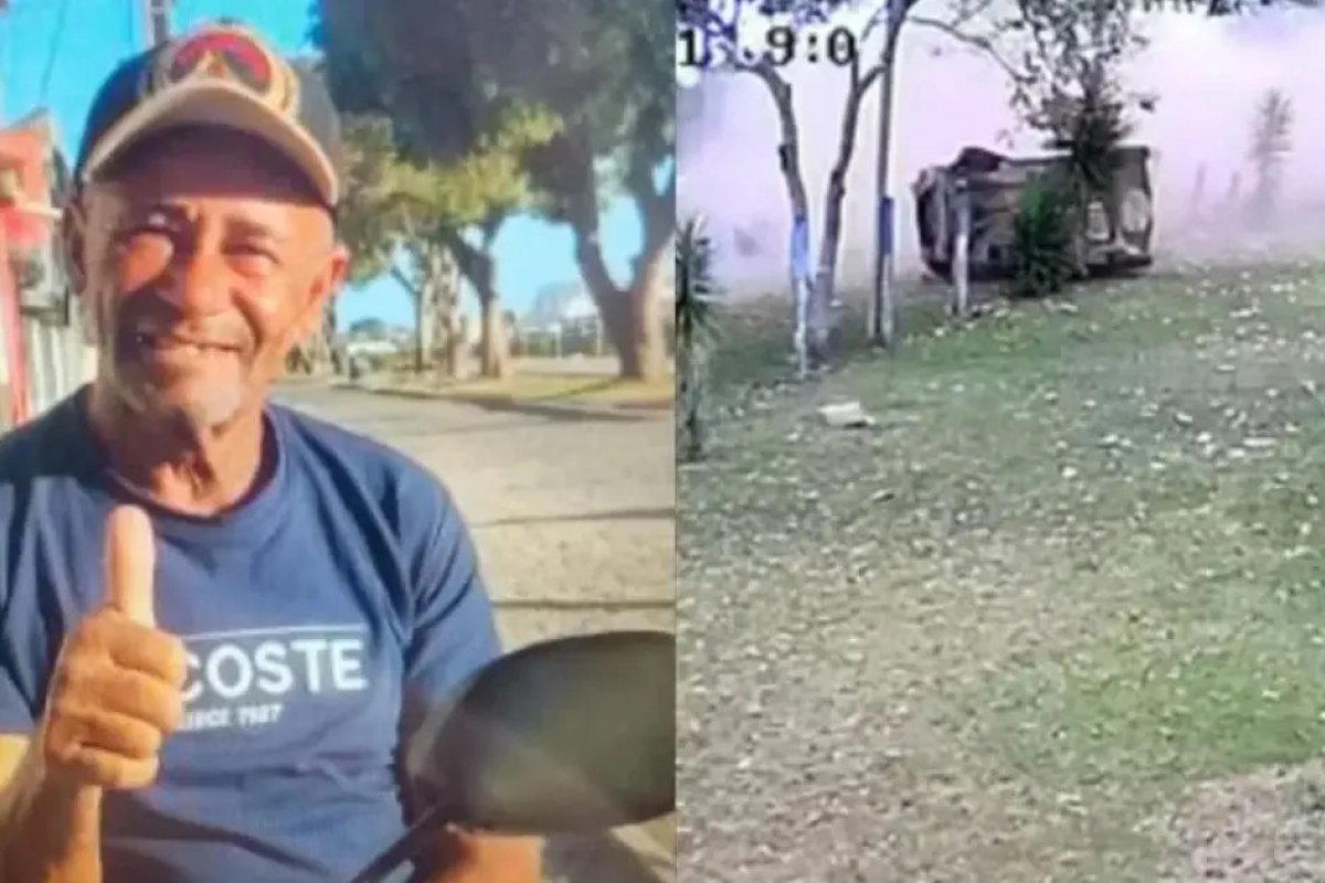 Idoso morre a caminho de almoço de família após carro capotar no sul Bahia