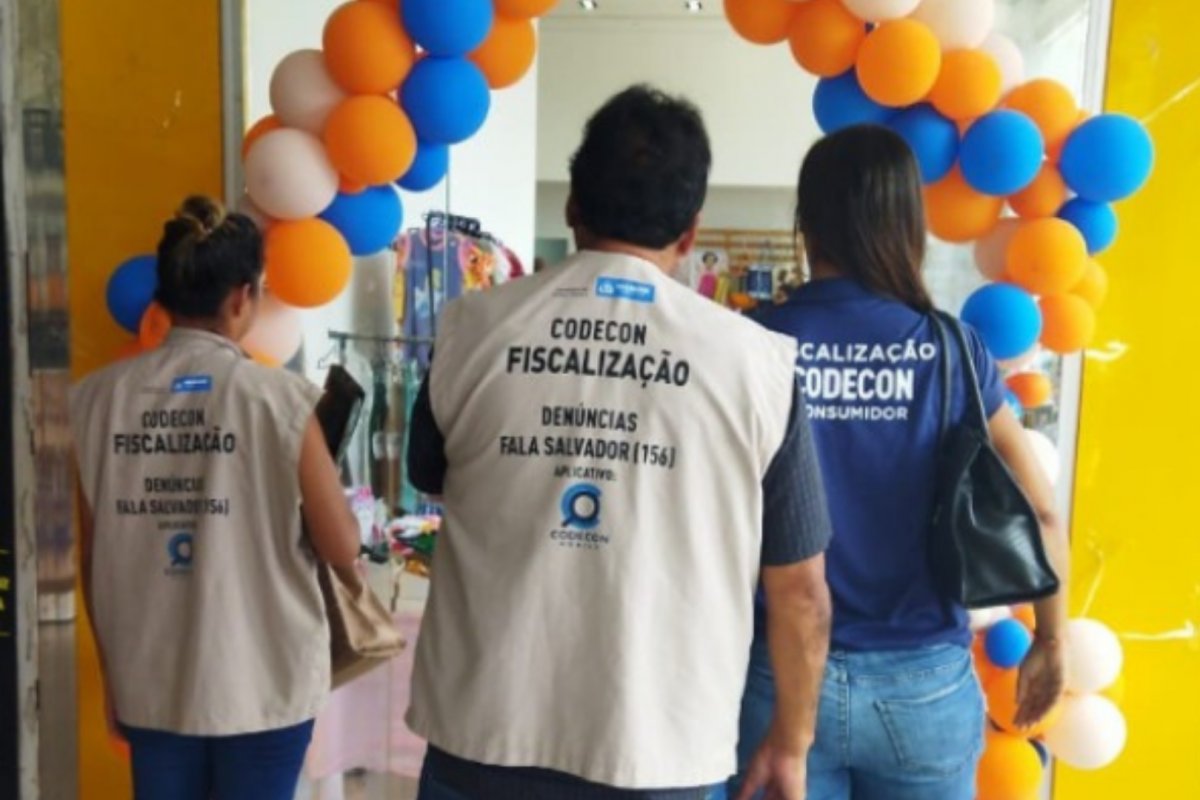 Codecon identifica irregularidades em 20 lojas durante operação para o Dia das Crianças em Salvador 