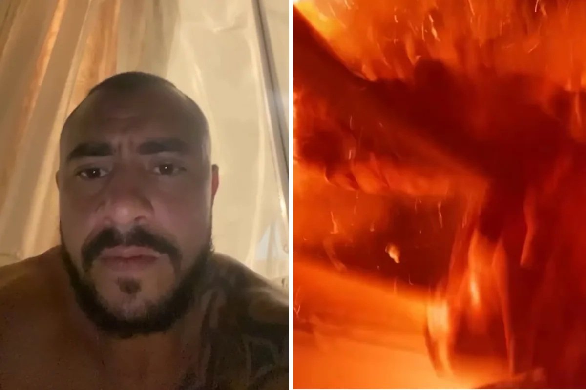 Vídeo: Brasileiro assusta web ao filmar exato momento em que míssil atinge prédio na Ucrânia