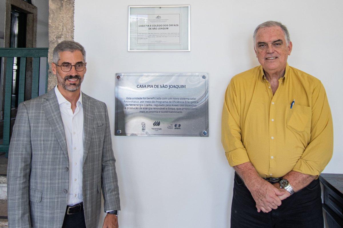 Neoenergia Coelba e Casa Pia inauguram sistema de geração solar com investimento de cerca de R$ 200 mil! 