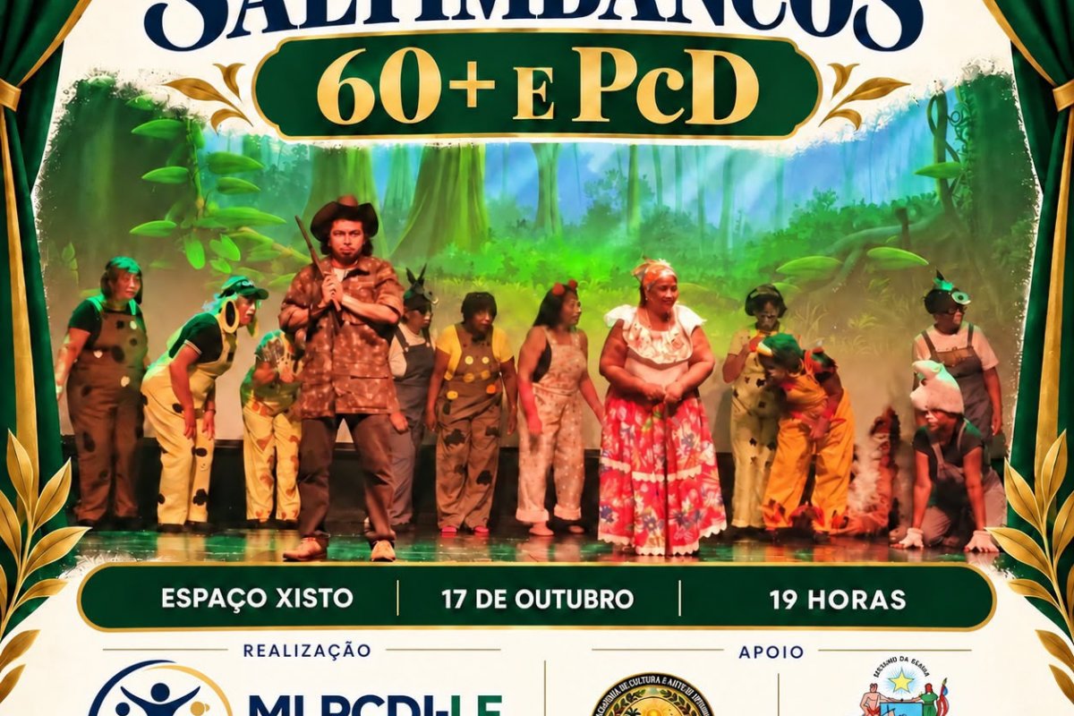 Saltimbancos 60+ leva ao palco do espaço xisto bahia o talento, a alegria e o protagonismo de mulheres de 62 a 81 anos