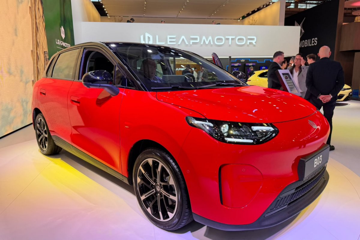 Leapmotor mostra concorrente para o BYD Dolphin em Paris