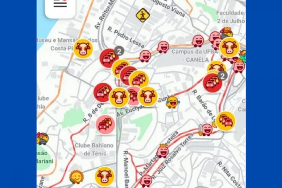 Waze registra alertas de 'animal na pista' durante ato político em apoio a Flávio Bolsonaro em Salvador