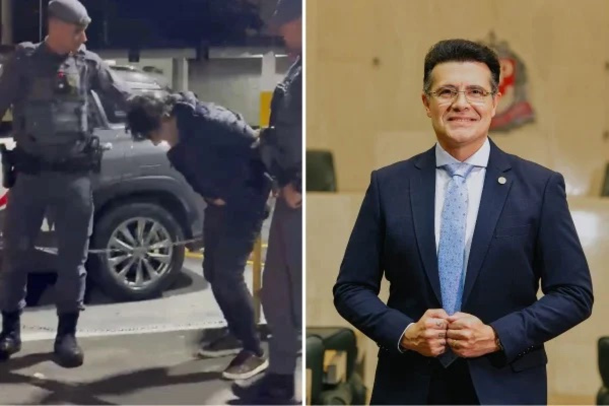 Visivelmente embriagado, deputado da base de Flávio Bolsonaro dispara contra Fred Bruno em balada e é preso