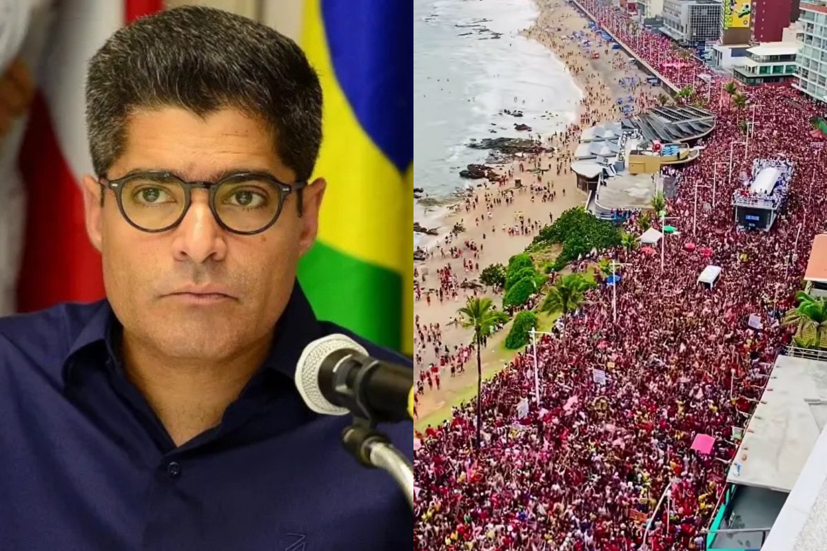 Vídeo: ACM Neto é alvo de protestos em manifestação pró-Lula