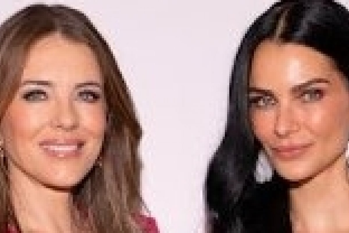 Fernanda Motta e Elizabeth Hurley se encontram no Rio em manhã de conscientização sobre o câncer de mama!