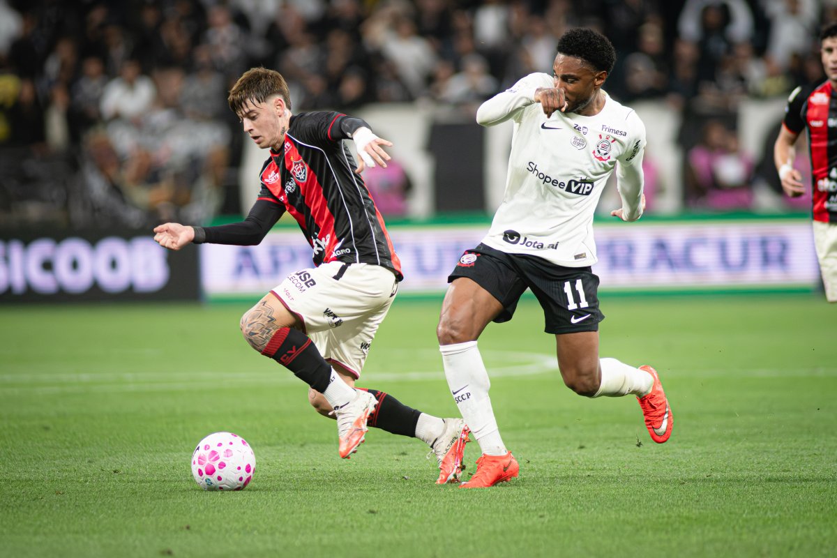 Vitória empata com Corinthians em São Paulo e segue sem vencer fora de casa