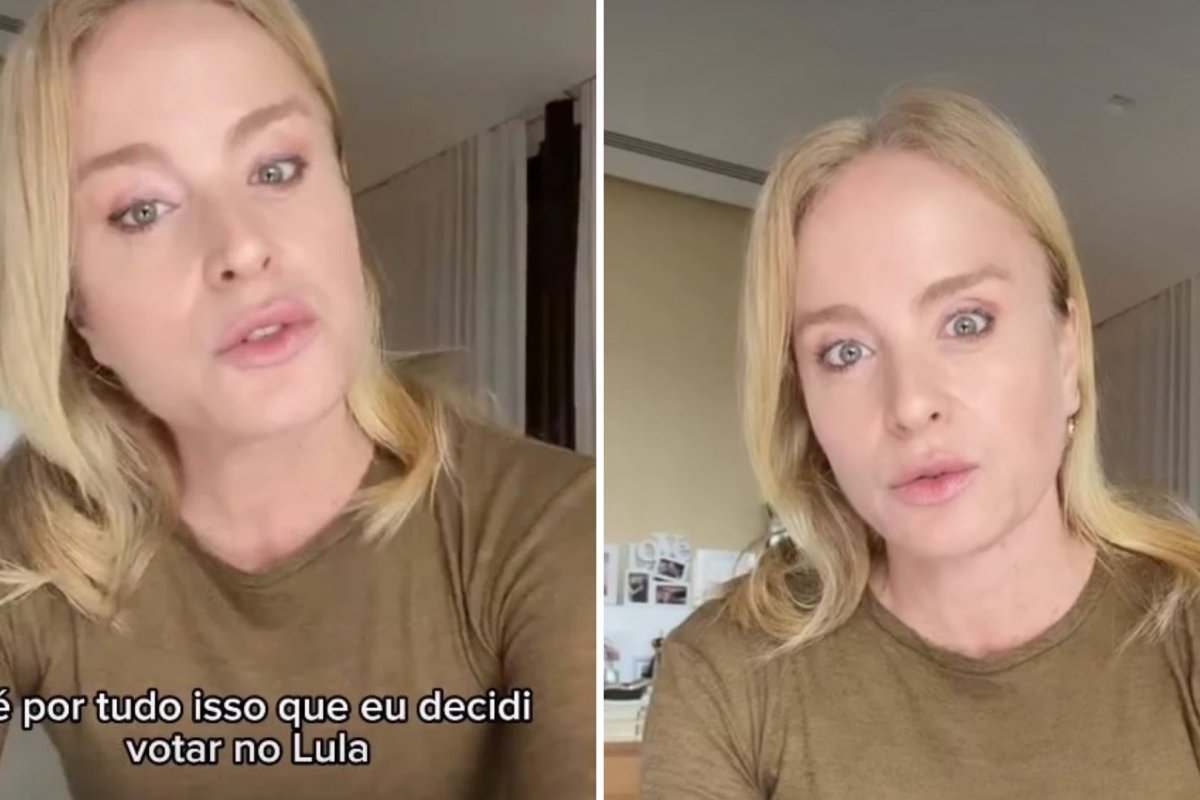 Angélica declara voto em Lula e cita "respeito aos direitos conquistados" como justificativa