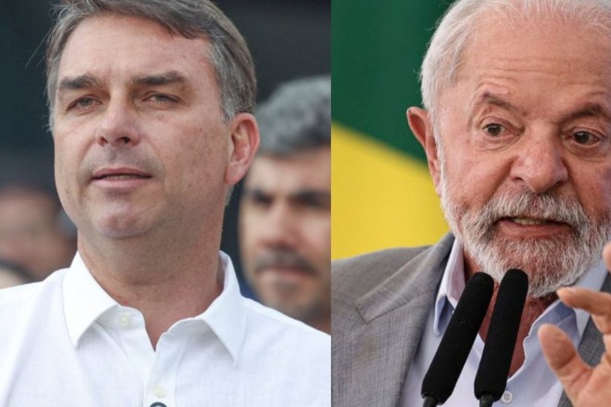 Pesquisa PoderData/Aya: Flávio Bolsonaro e Lula aparecem empatados tecnicamente com 51% a 49%