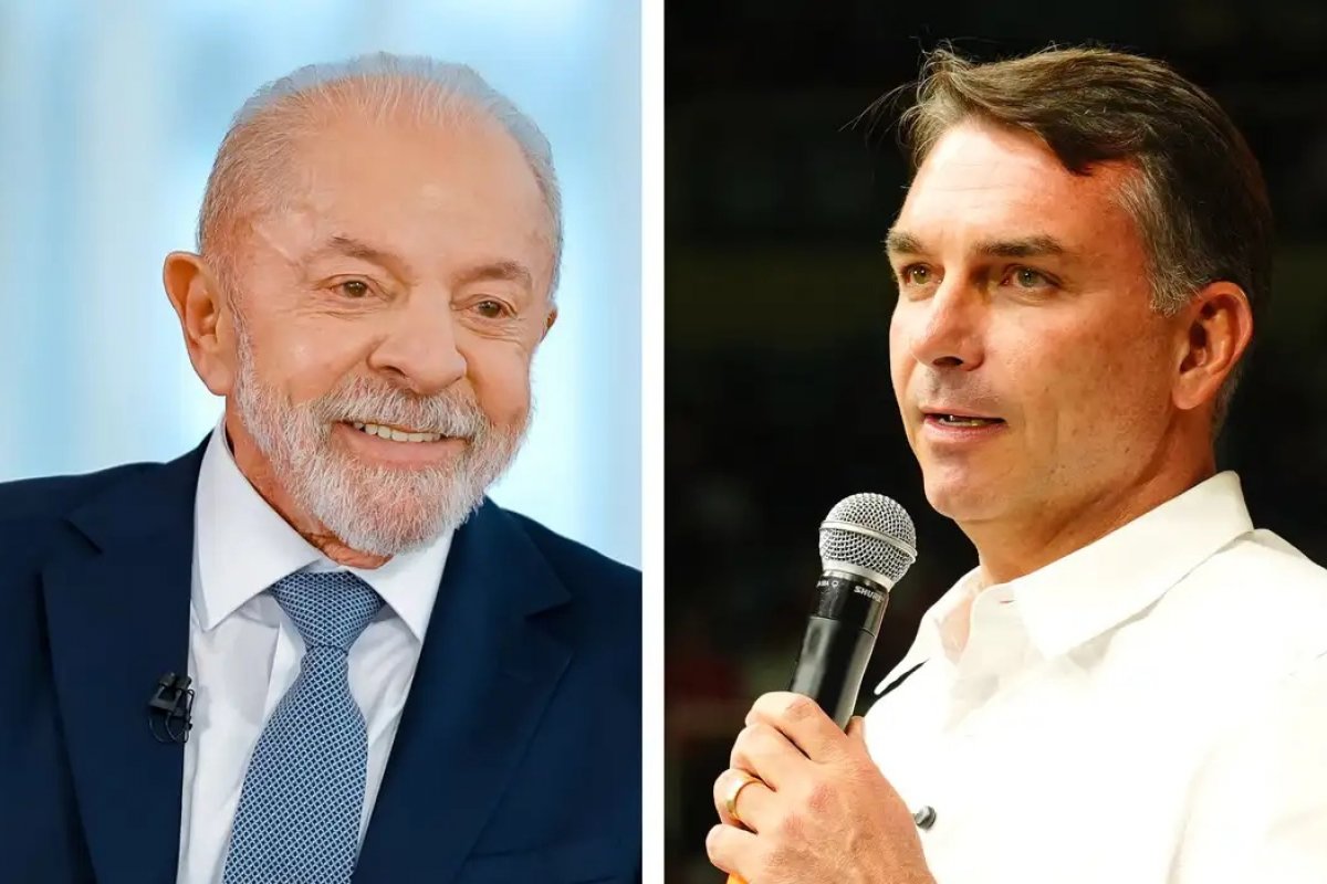Flávio Bolsonaro e Lula empatam com 50% dos votos válidos cada, mostra Datafolha