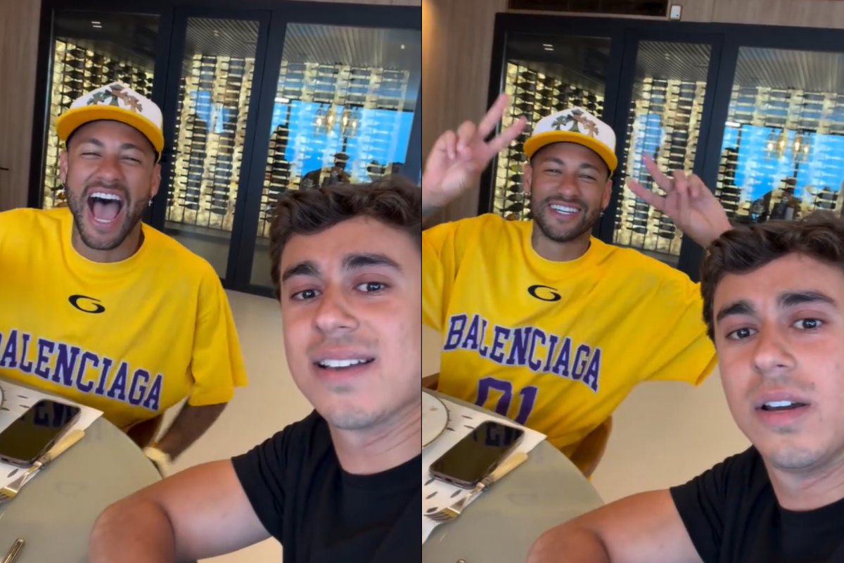 Vídeo: Neymar posta vídeo com Nikolas Ferreira em apoio a Flávio Bolsonaro 