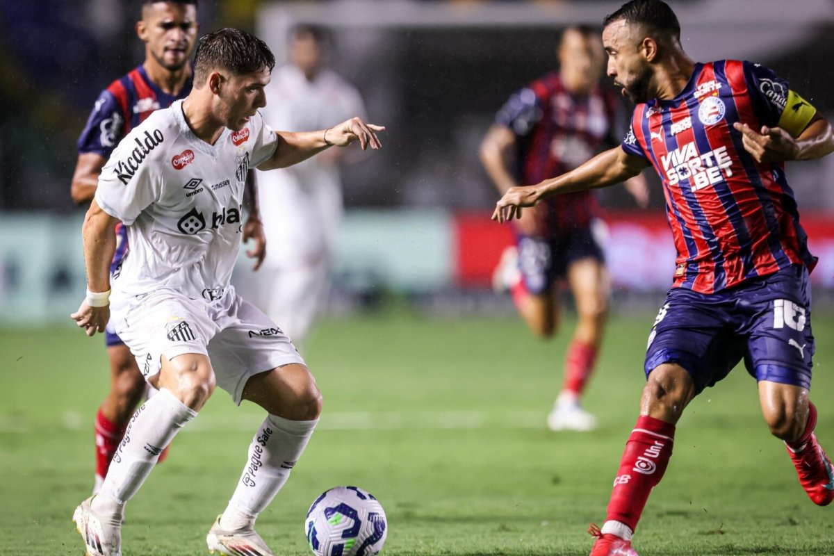 Bahia tem confronto direto contra o Santos para seguir na briga pela Libertadores