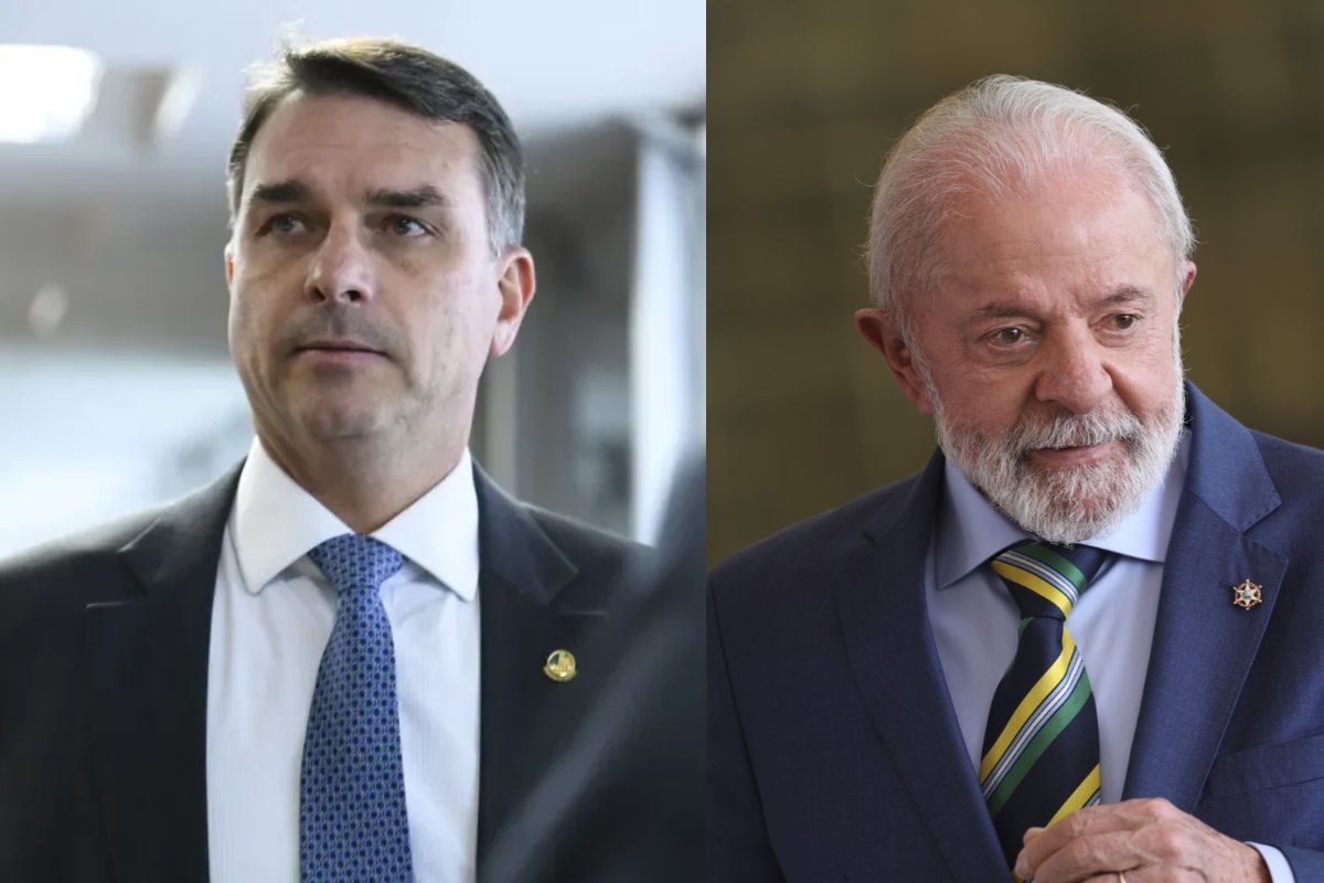 Datafolha: no segundo turno, Flávio tem 51% dos votos válidos e Lula, 49%