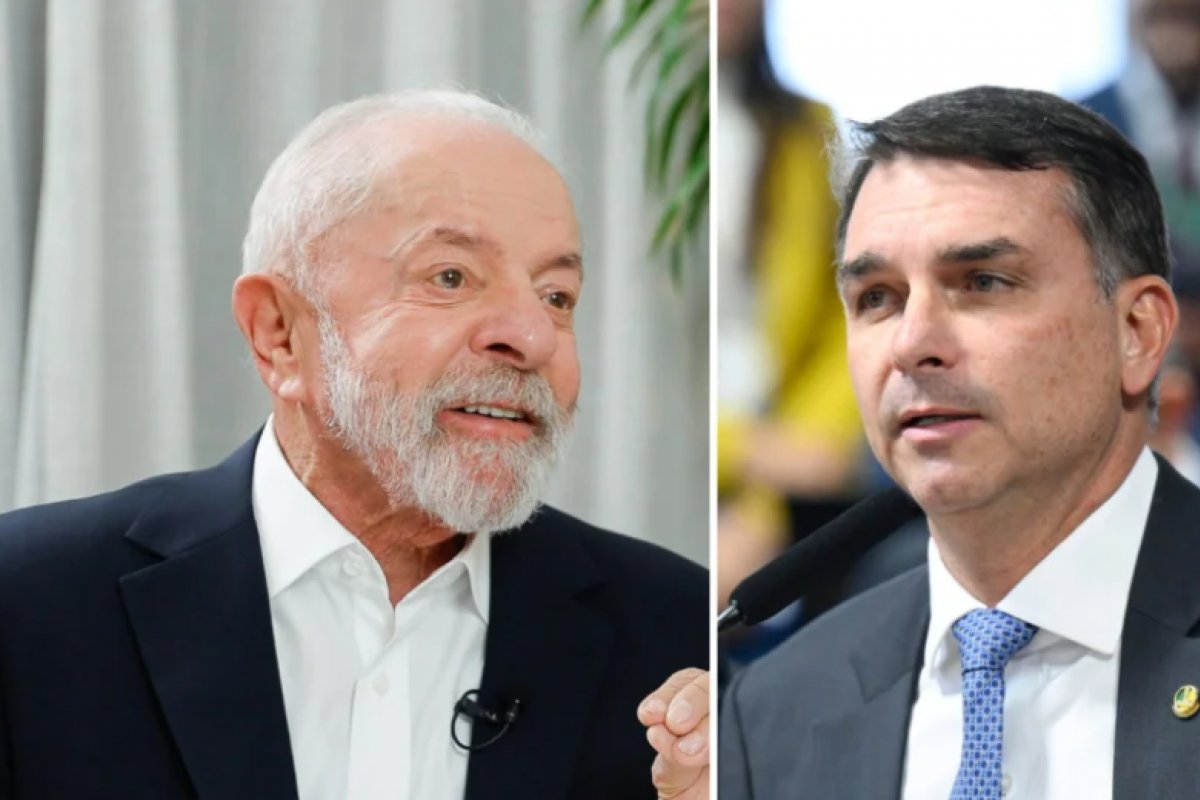 Pesquisa Atlas aponta empate técnico entre Flávio Bolsonaro e Lula no segundo turno