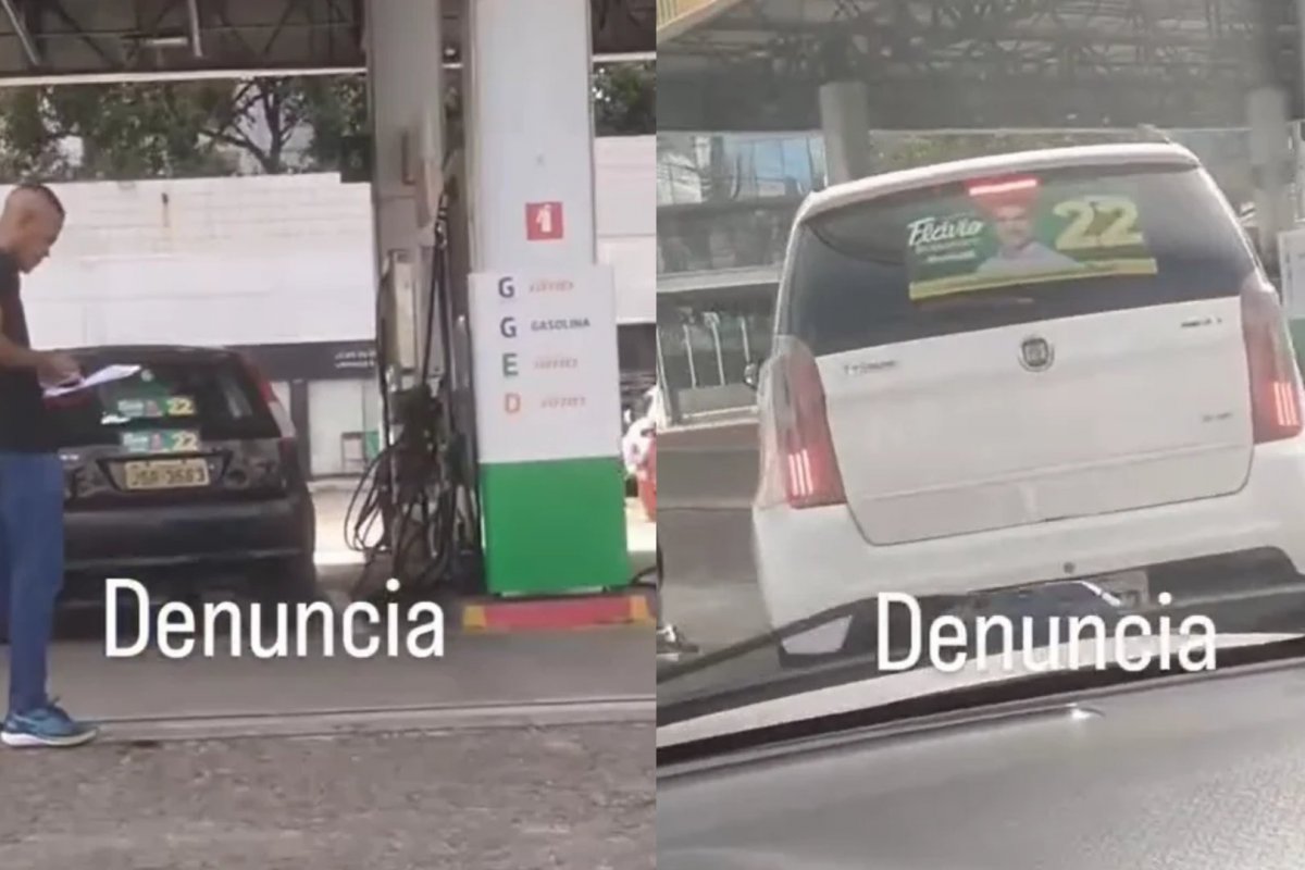 Vídeo: Motorista denuncia suposta compra de votos em posto de gasolina na Av. Vasco da Gama