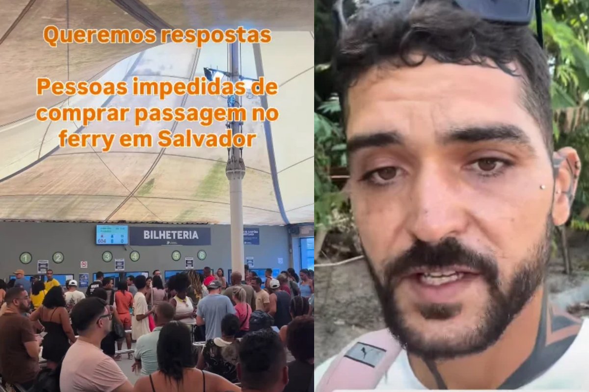 Vídeo: Eleitores denunciam dificuldades no ferry em Salvador e falta de ônibus e barcos em Morro de São Paulo