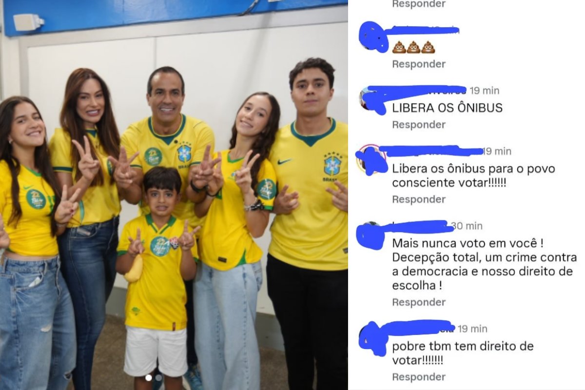 “Pobre também tem direito de votar”: internauta cobra Bruno Reis em foto votando com a família