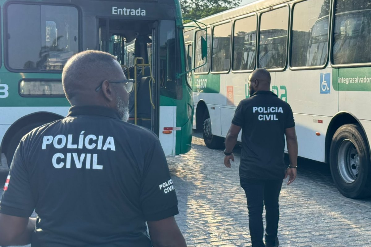 Polícia Civil fiscaliza garagens para verificar cumprimento de ordem sobre ônibus em Salvador