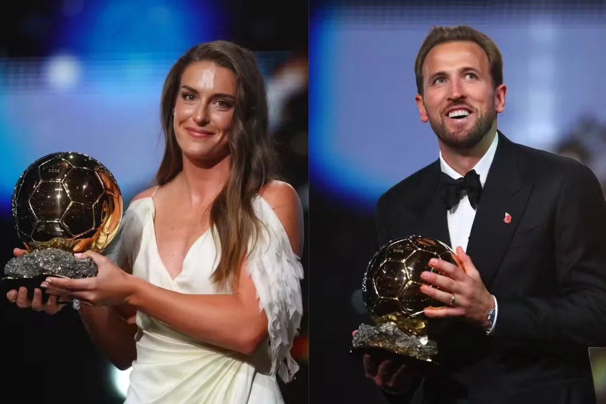 Harry Kane e Alexia Putellas vencem a Bola de Ouro 2026; veja os outros ganhadores