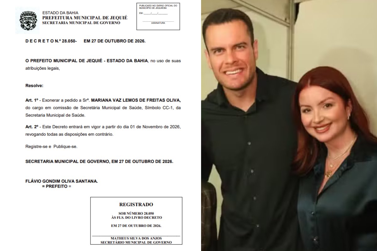 Primeira-dama de Jequié é exonerada após compartilhar ofensas a eleitores de Lula
